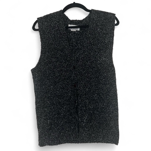 Stitches Charcoal and Black Knit Sweater - Picture 2 of 8